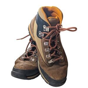 Timberland Men's Brown and Black Hiking Boots